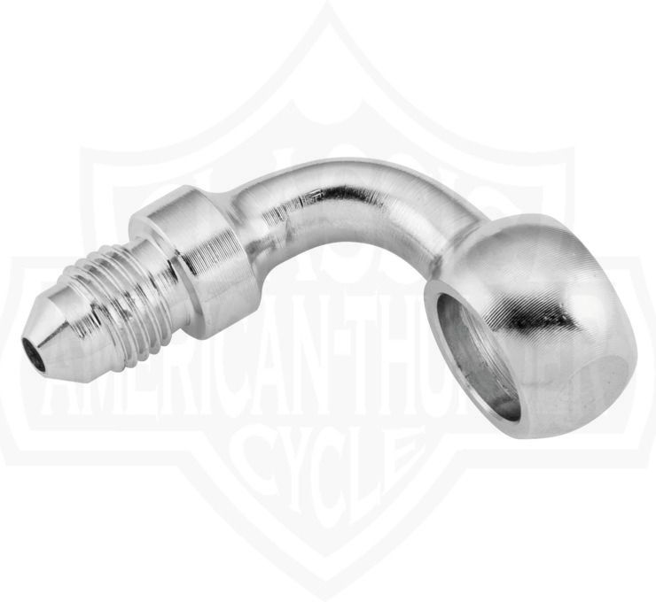 10mm - 7/16" Male 90° Banjo