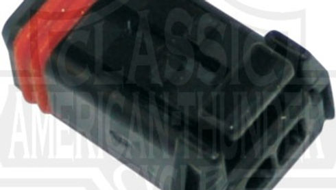 2 pin Male MX1900 Connector, 2011-2023 Models, HD 72906-11