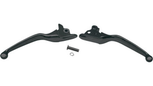 Black Lever Set, Fits 2008-2013 FLH And H-D Trike, H-D 42859-06B , 45015-08