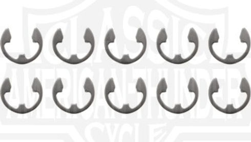 Rear Axle Clip, Chrome, HD 41139-02