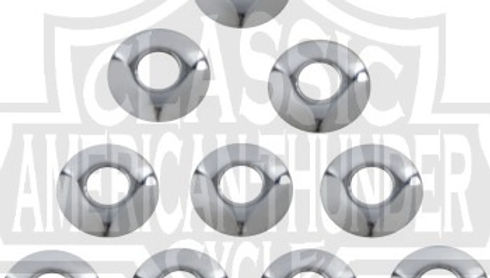 Chrome Shock Cup Washer, 1/2 ID, HD 54543-65