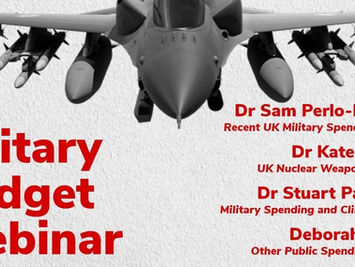 UK Military Budget Webinar