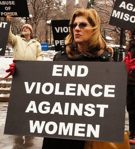 Protest to end the Violence towards Women