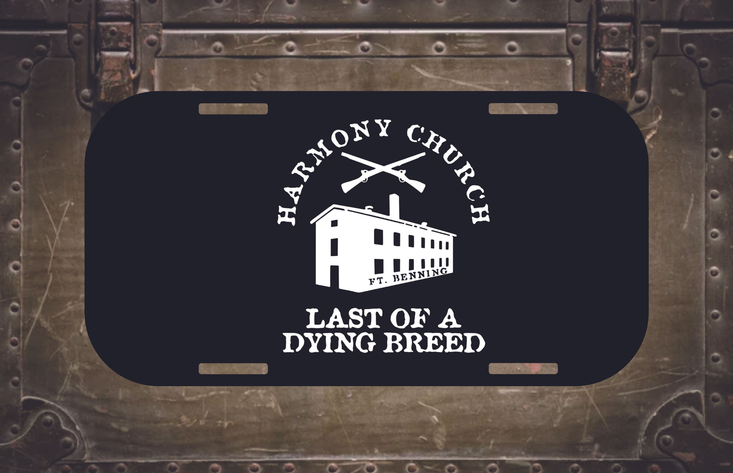 Harmony Church License Plate