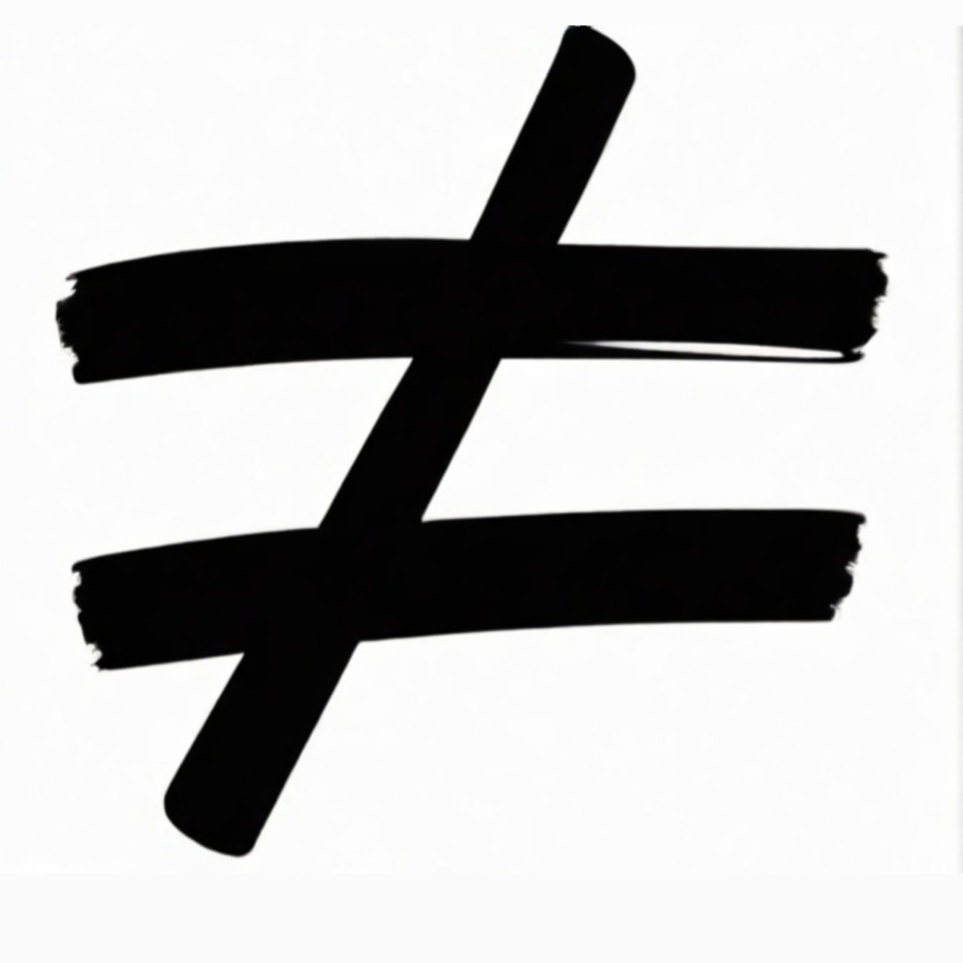 Writer: NotEqual  ≠ 