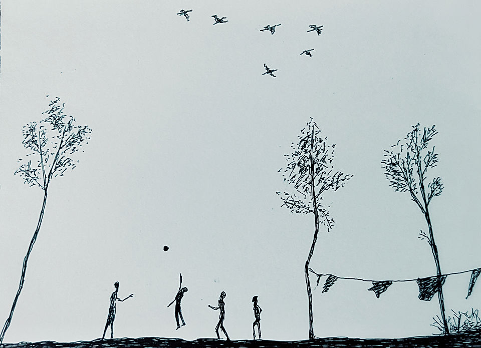 The afternoon, the Ball, the Birds, the Breeze