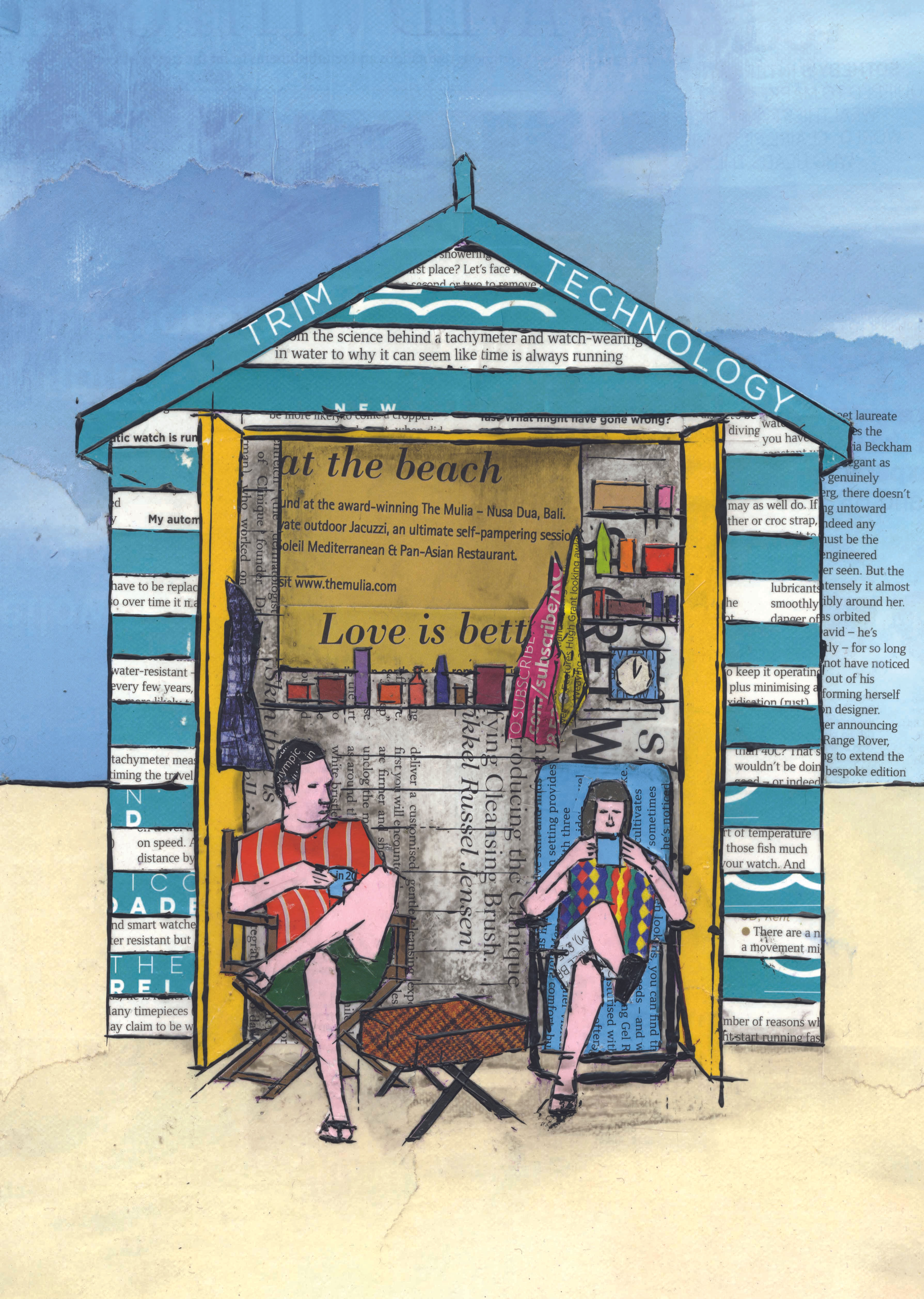 Tea Tastes Better In A Beach Hut