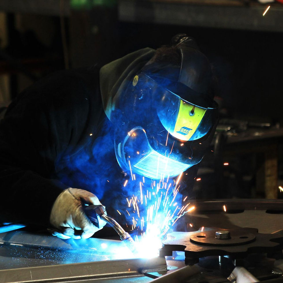 welding manufacturing for food processing conveyors