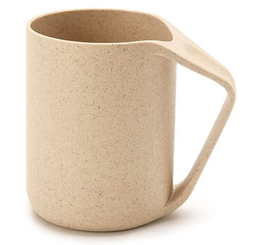 Wheat Straw Plastic Coffee Cups Mugs Dishwasher & Microwave Safe Unbreakable