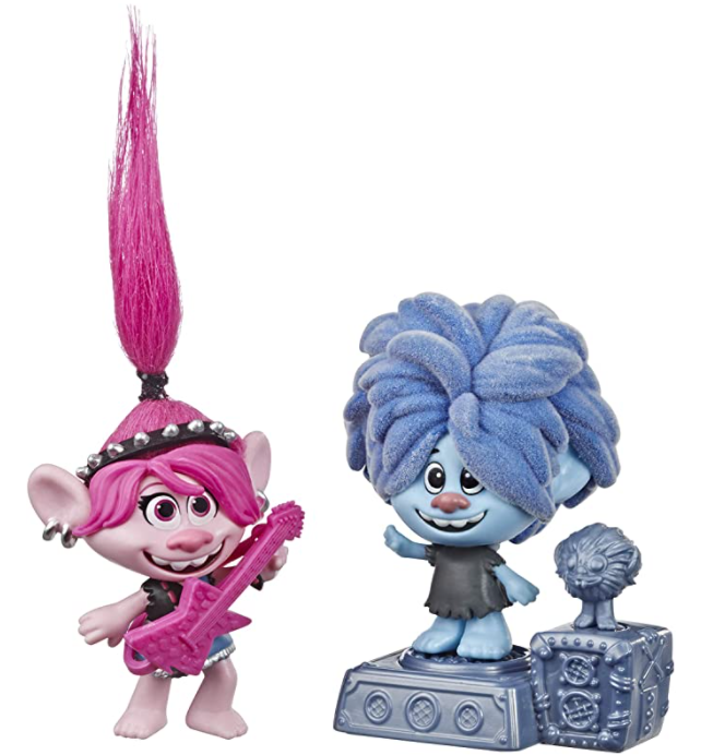 2 Doll Set DREAMWORKS Trolls World Tour Rock City Bobble 2 Figures