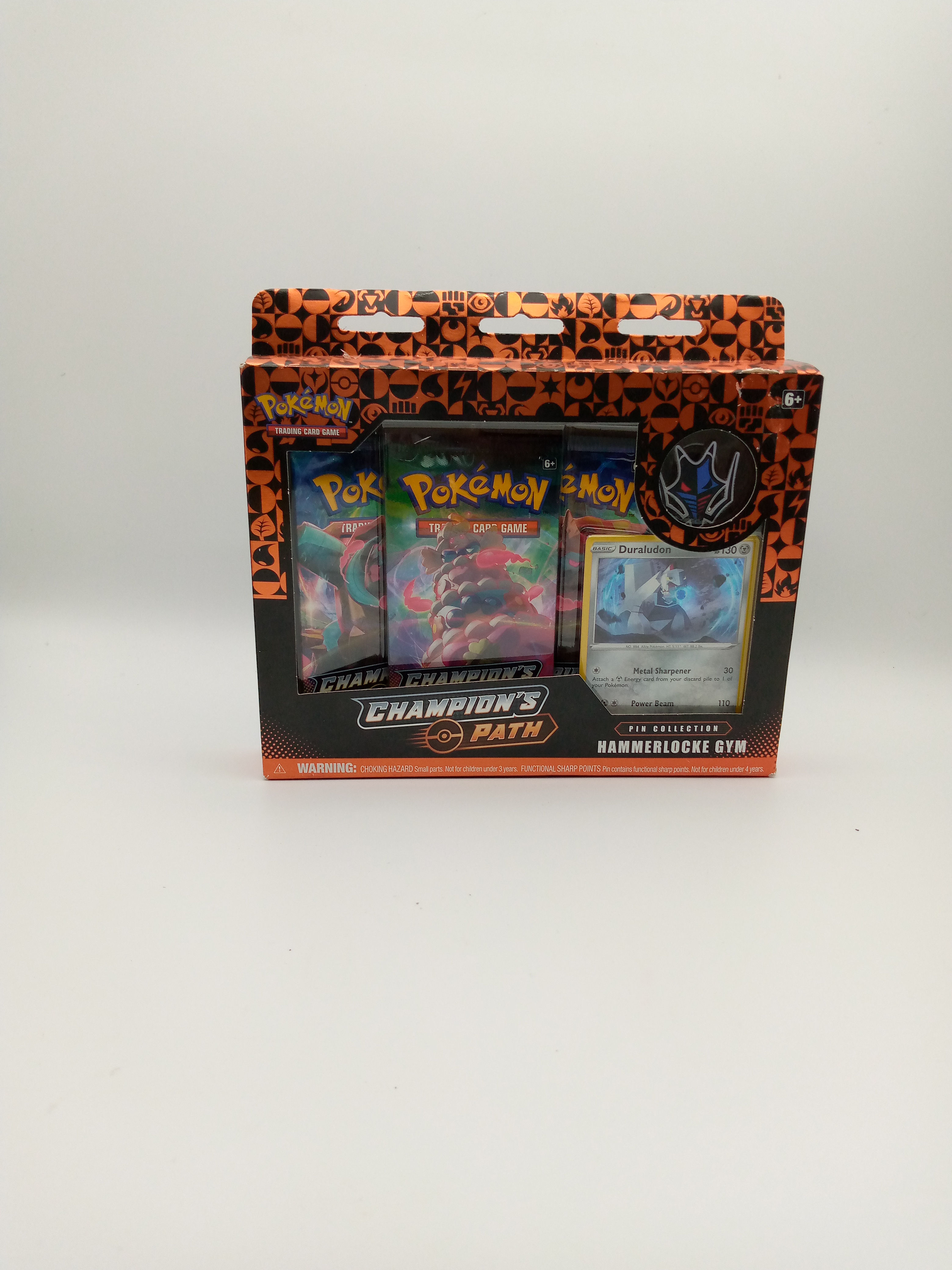 Pokemon Hammerlocke Gym TCG Champion's Path Pin Collection Trading Card Game