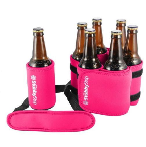 7 Can Bottle Carry All Bag Stubby Strip Original Neoprene Bottle Can Holder