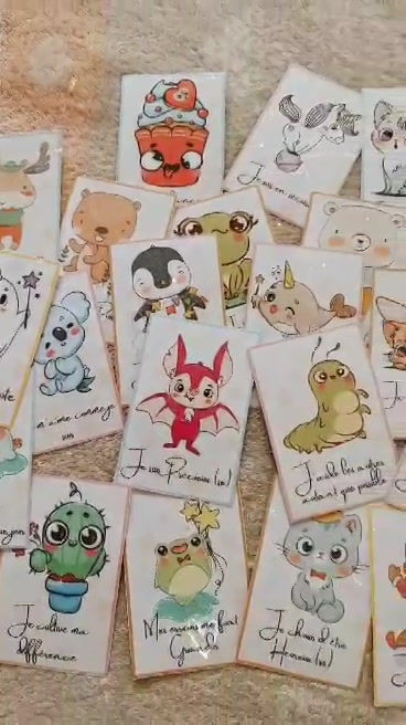 Miniature : Cartes d'affirmations positives