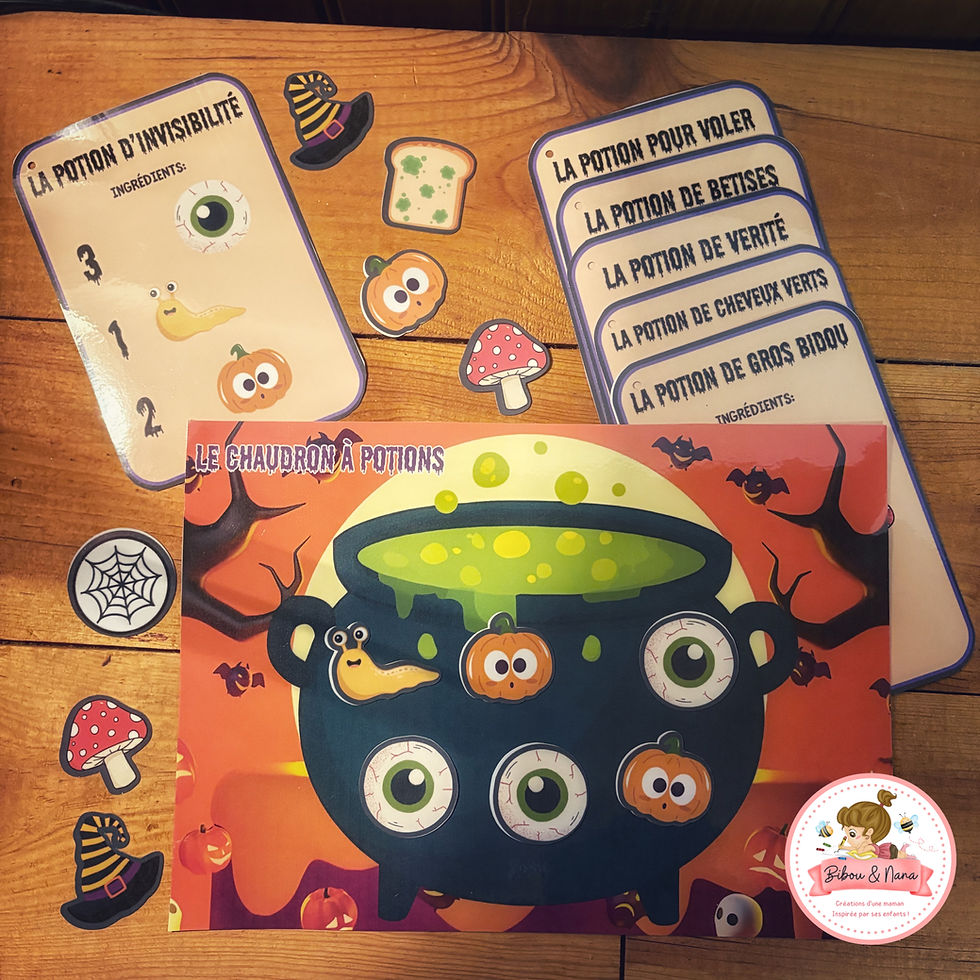 Le chaudron à potions