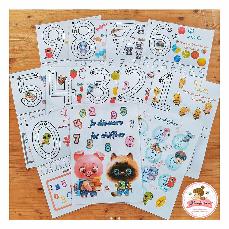 Miniature : Box "Je découvre les chiffres"