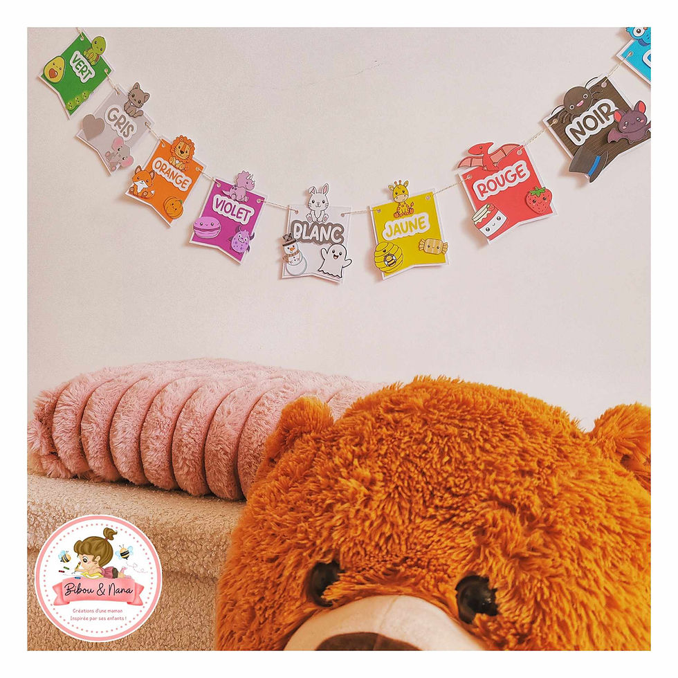Miniature : Ma guirlande pour apprendre les couleurs-Kit DIY Kids-