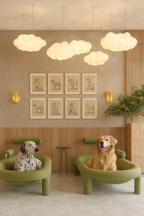 Miami Commercial Design, Miami Interior Design Studio, Arte Boheme, Miami Dog Spa, Miami Interior Designer, Arte Boheme Design, Dog spa design.