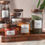 Thumbnail: HIMAYA Labelled Glass Spice Jars with Natural Acacia Wood Lids