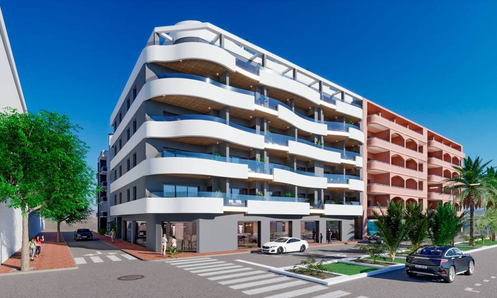 Beach Apartments sold by Casa Pro Properties in La Mata Beach, Costa Blanca South, Spain