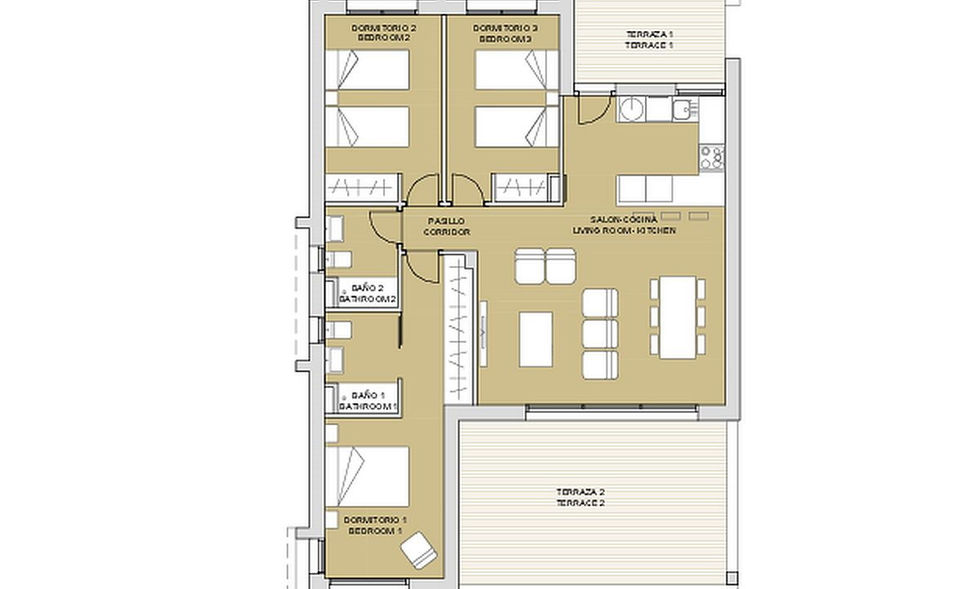 Golf Maisonettes sold by Casa Pro Properties in Lo Romero Golf, Costa Blanca South, Spain