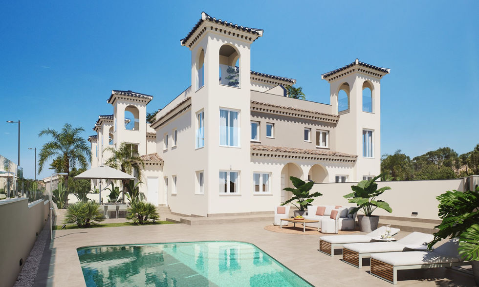 Spanish Village Apartments sold by Casa Pro Properties in San Miguel, Costa Blanca South, Spain