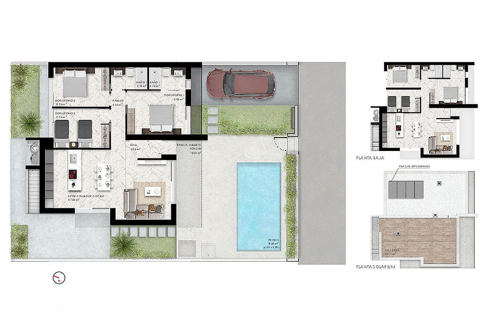 Spanish Town & Village Homes - New Build - Quesada - Villa