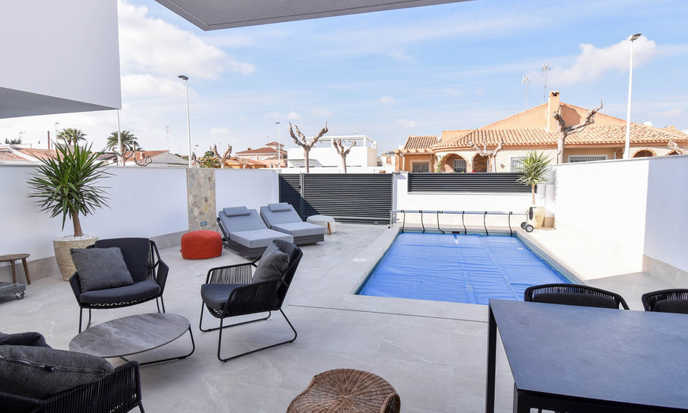 Beach Villas sold by Casa Pro Properties in Mar Menor, Costa Blanca South, Spain