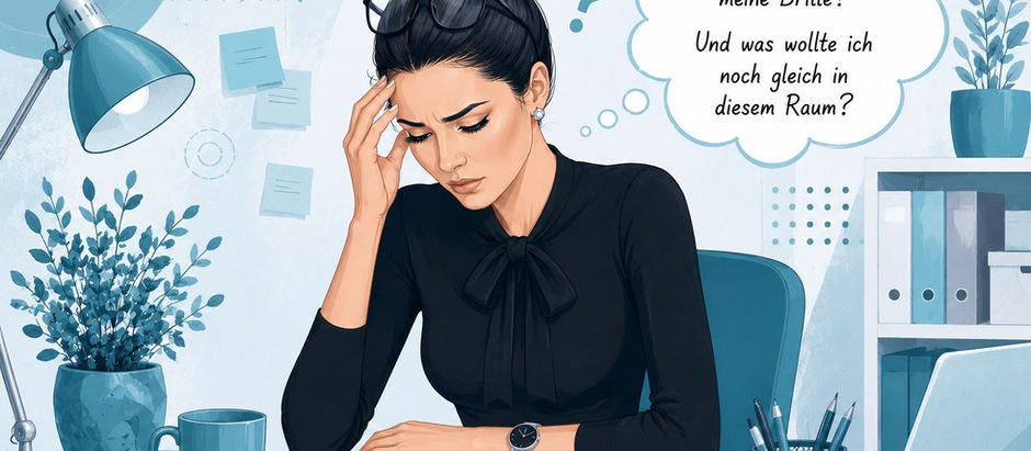 Vergesslichkeit bei ADHS oder Burnout? Warum viele Frauen Angst vor Demenz haben – und was wirklich dahinterstecken kann ⏲️⏲️⏲️