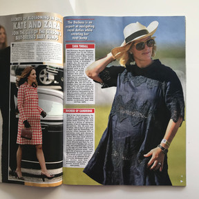 Zara Tindall Hello Magazine White Label Noba styled by Louise Chambers