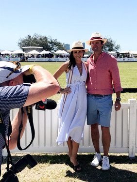 Amanda Abate Hamish McLachlan Magic Millions styled by Gold Coast stylist Louise Chambers Scanlan Theodore Ecua Andino Country Road