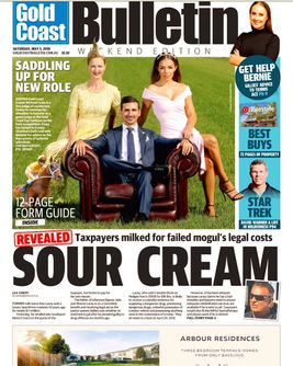 Louise Chambers Gold Coast Brisbane Stylist Gold Coast Bulletin Gold Coast Turf Club