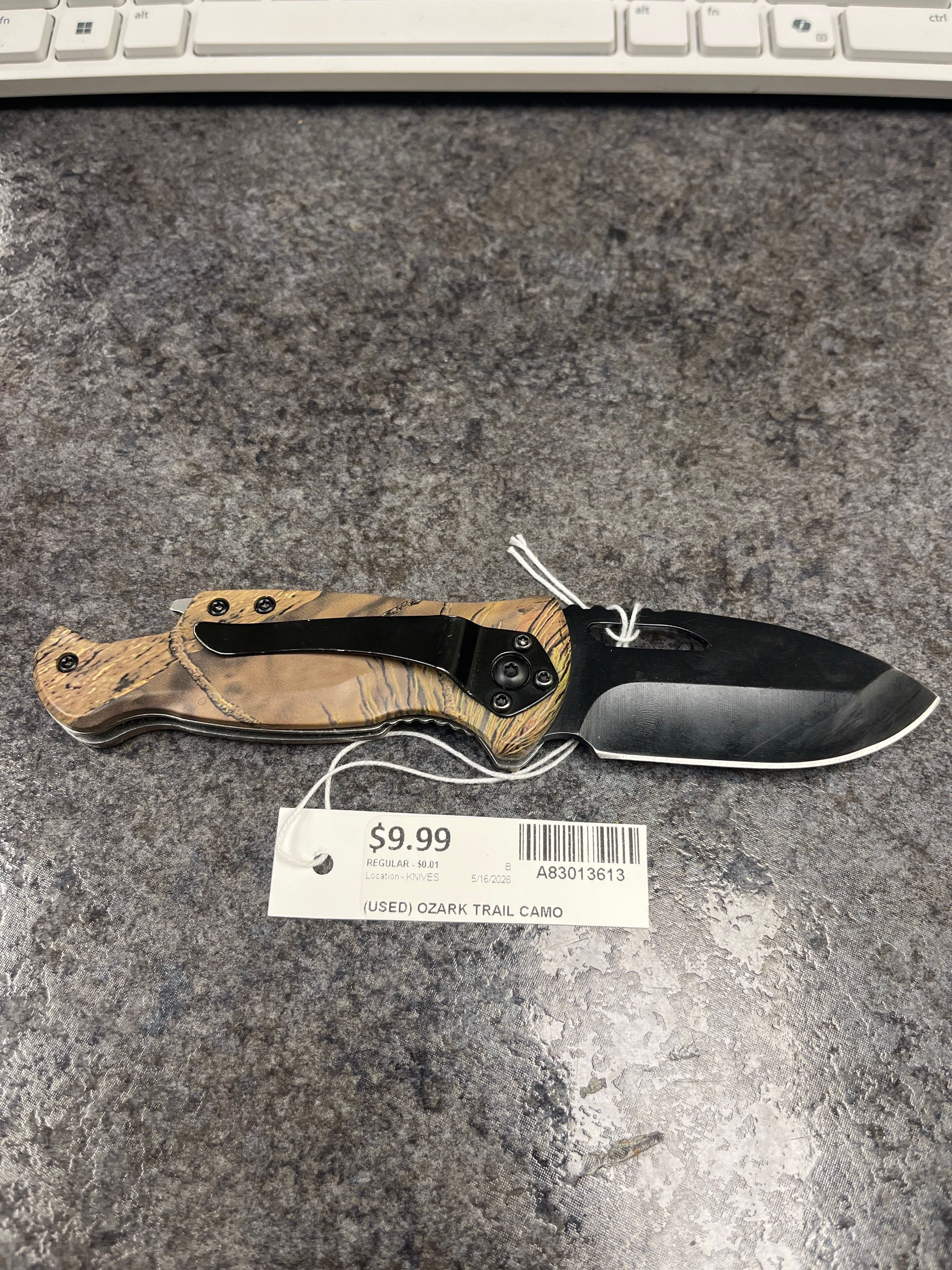(USED) OZARK TRAIL CAMO