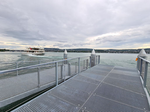 63 Meter Landungssteg und neue Flachuferzonen am Zürichsee