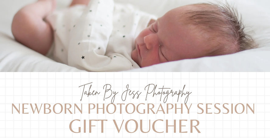 Gift Certificate - newborn session photography voucher gift