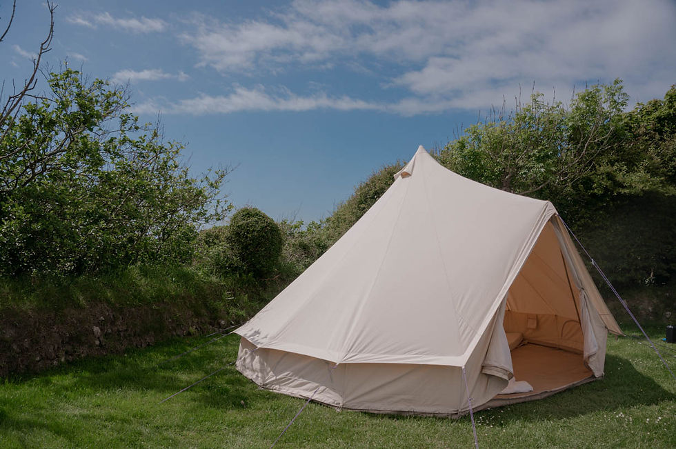Bowlan Campsing Area with Hire Bell Tent