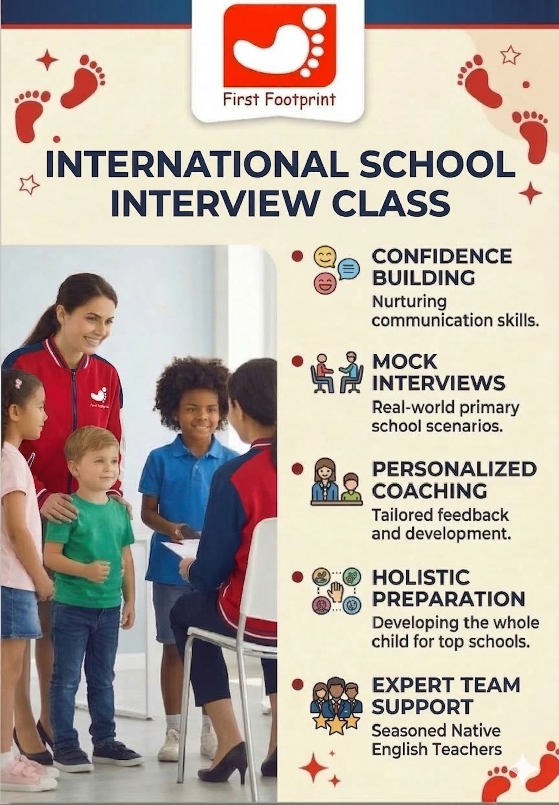 銅鑼灣- International Primary School Interview Courses
