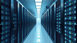Data centre colocation facility showing server racks and infrastructure — Global Coalition anchor tenant mandate advisory