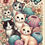 Thumbnail: Adorable Cats and Butterflies, 8 x 11", 100 page College Ruled Notebook Journal