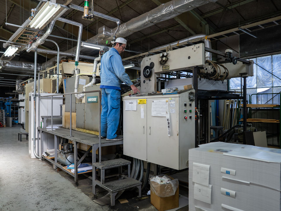 UVラミコート機の写真