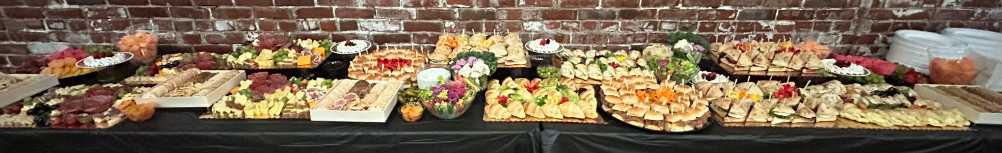 Arranged Food and Objects