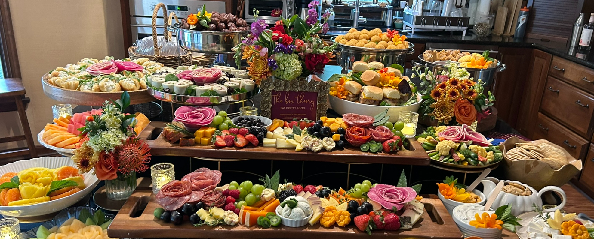 Arranged Food and Objects