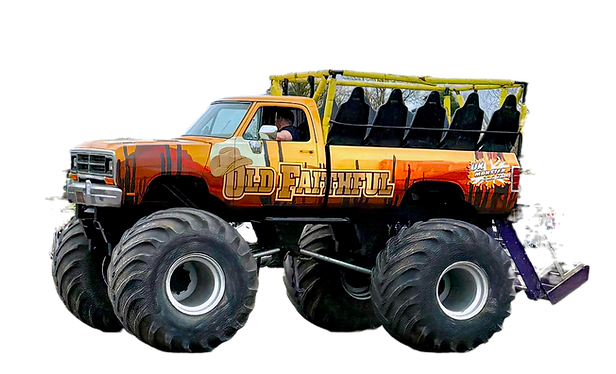 “Old Faithful” monster truck ride truck