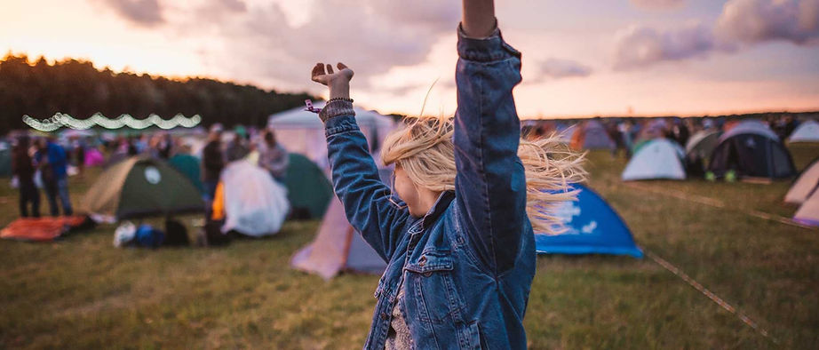 Camping at The Kent Tribute Festival