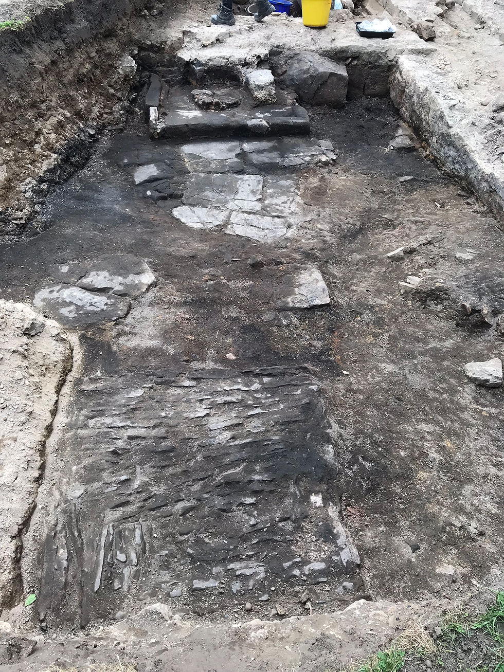 Day 8: Rooms are taking shape and ditches are getting deeper...