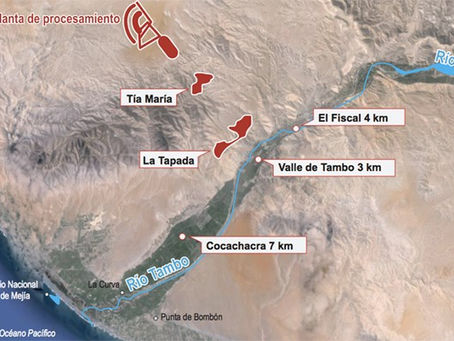 Perú revoca el permiso de Tía María y reabre la evaluación de un proyecto de US$1.800 millones