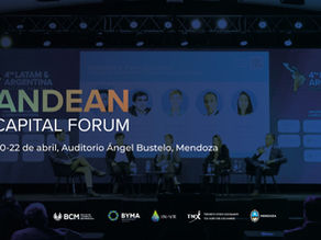 Revisá el programa completo del Andean Capital Forum en Mendoza