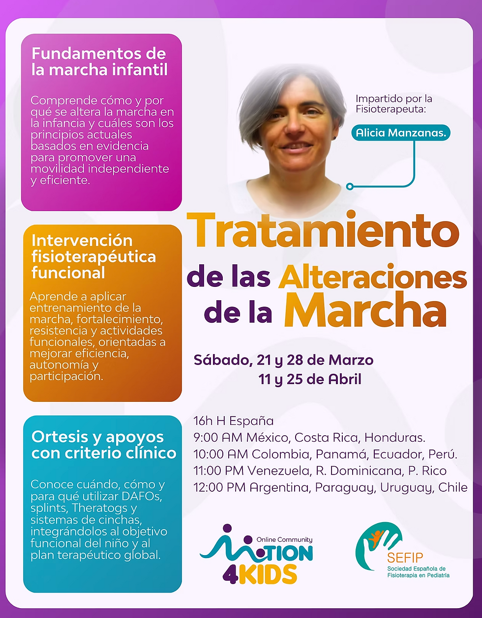 curso Tratamiento de las alteraciones de la marcha