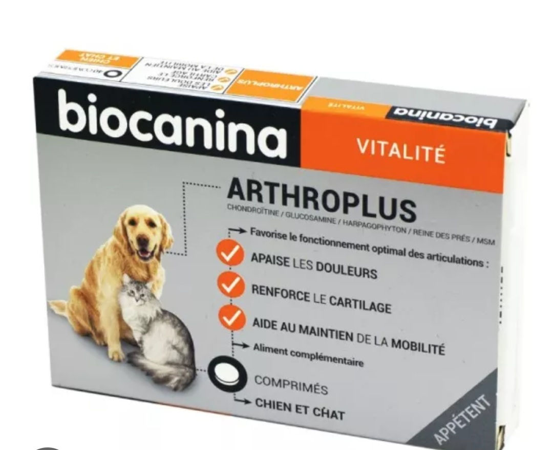Biocanina arthroplus 40 comprimés 
