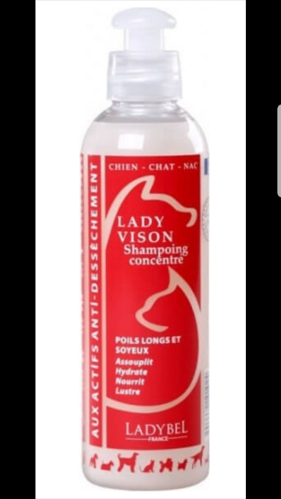 Shampoing lady vison LADYBEL 200 ml
