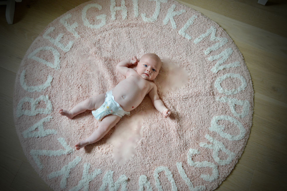 monthly diaper shot